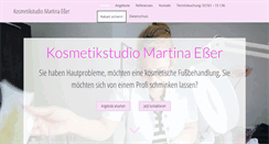 Desktop Screenshot of kosmetik-esser.de